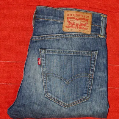 Jean Levi's 511 Slim Stretch Bleu Used W32L30